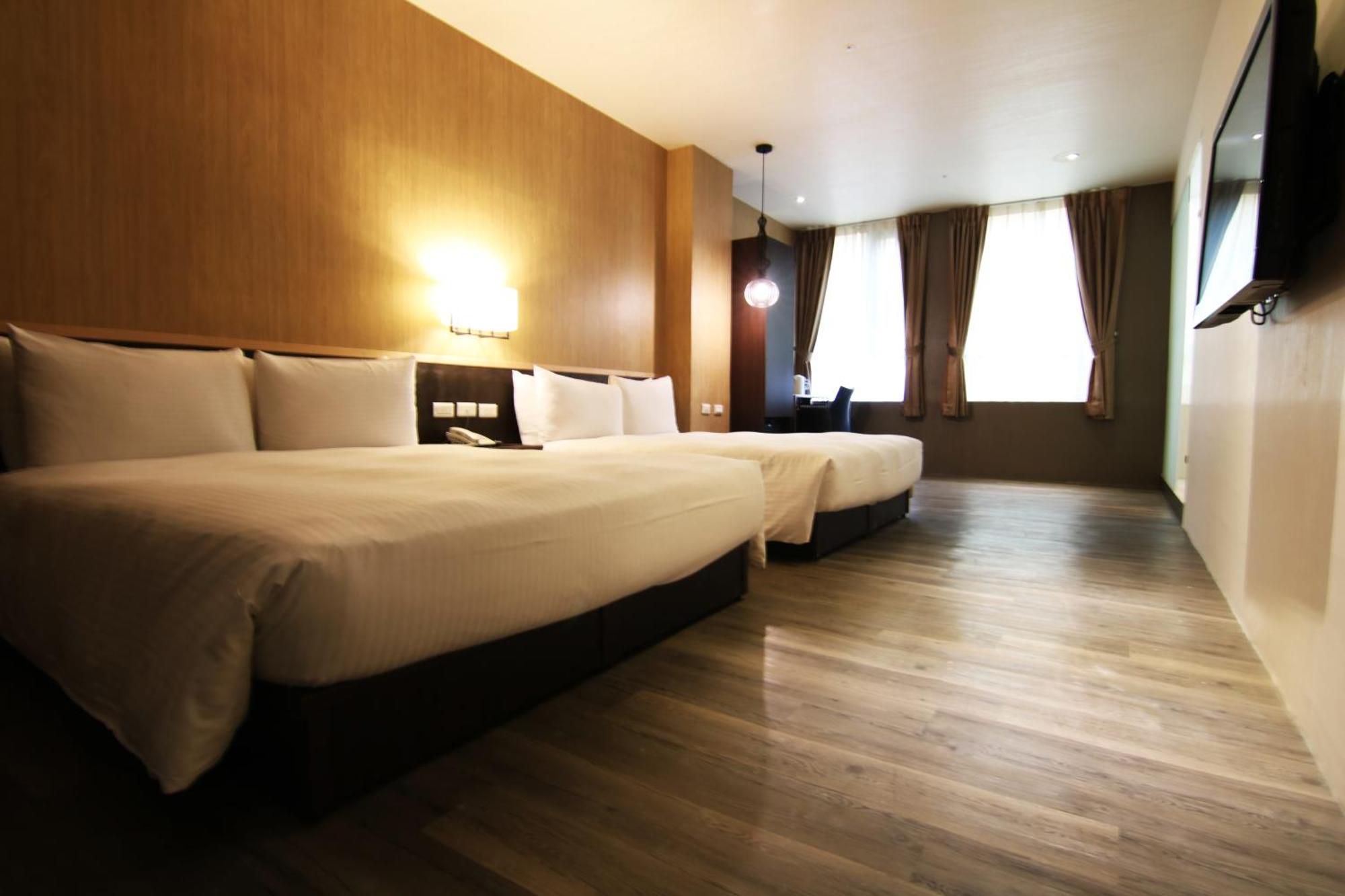 Liho Hotel Hankou Taipei Bagian luar foto