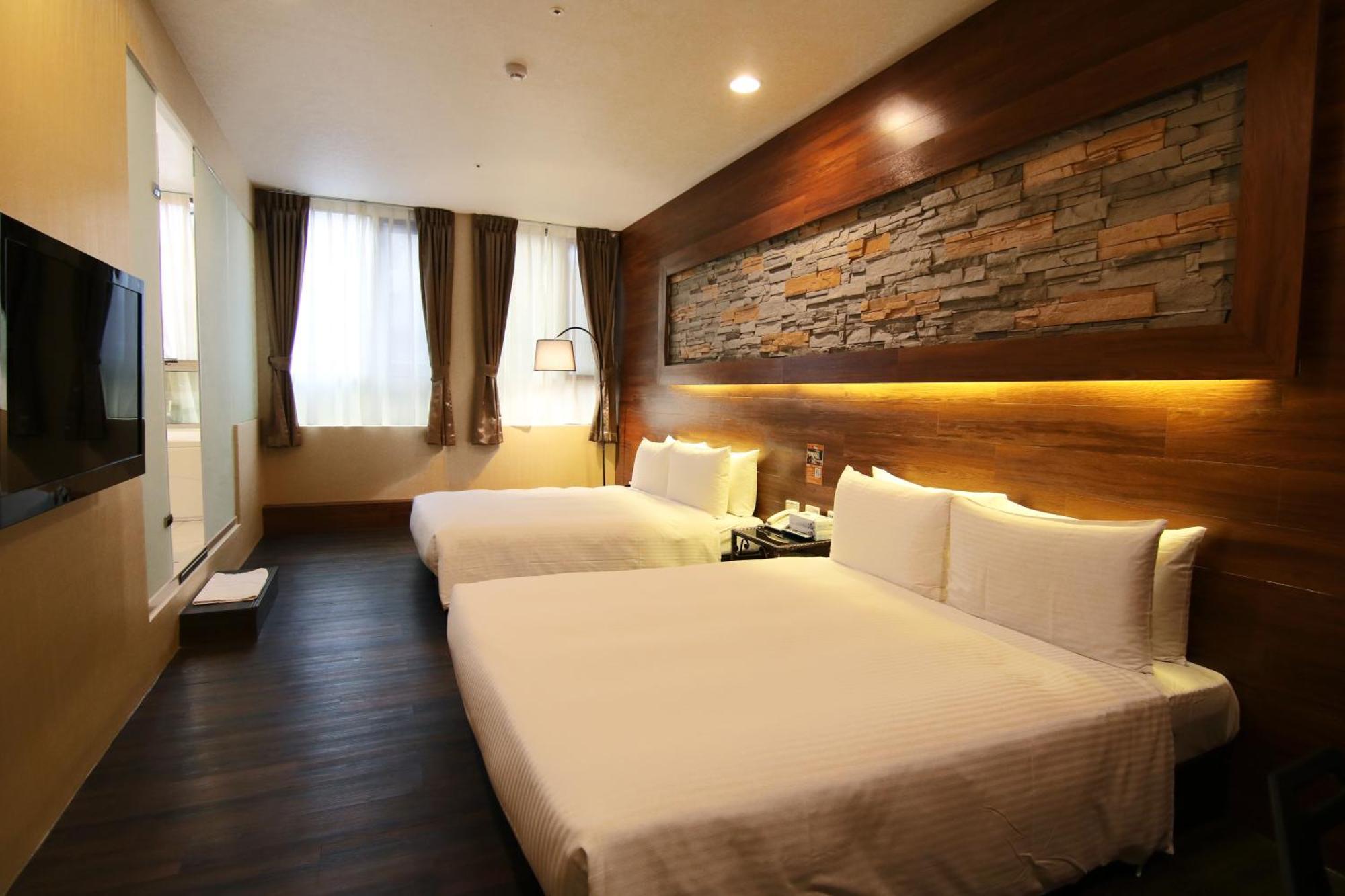 Liho Hotel Hankou Taipei Bagian luar foto