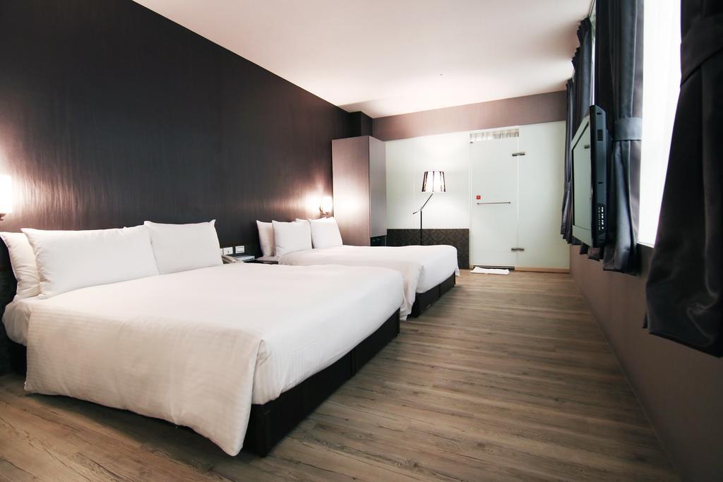 Liho Hotel Hankou Taipei Bagian luar foto