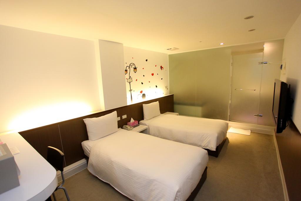 Liho Hotel Hankou Taipei Bagian luar foto