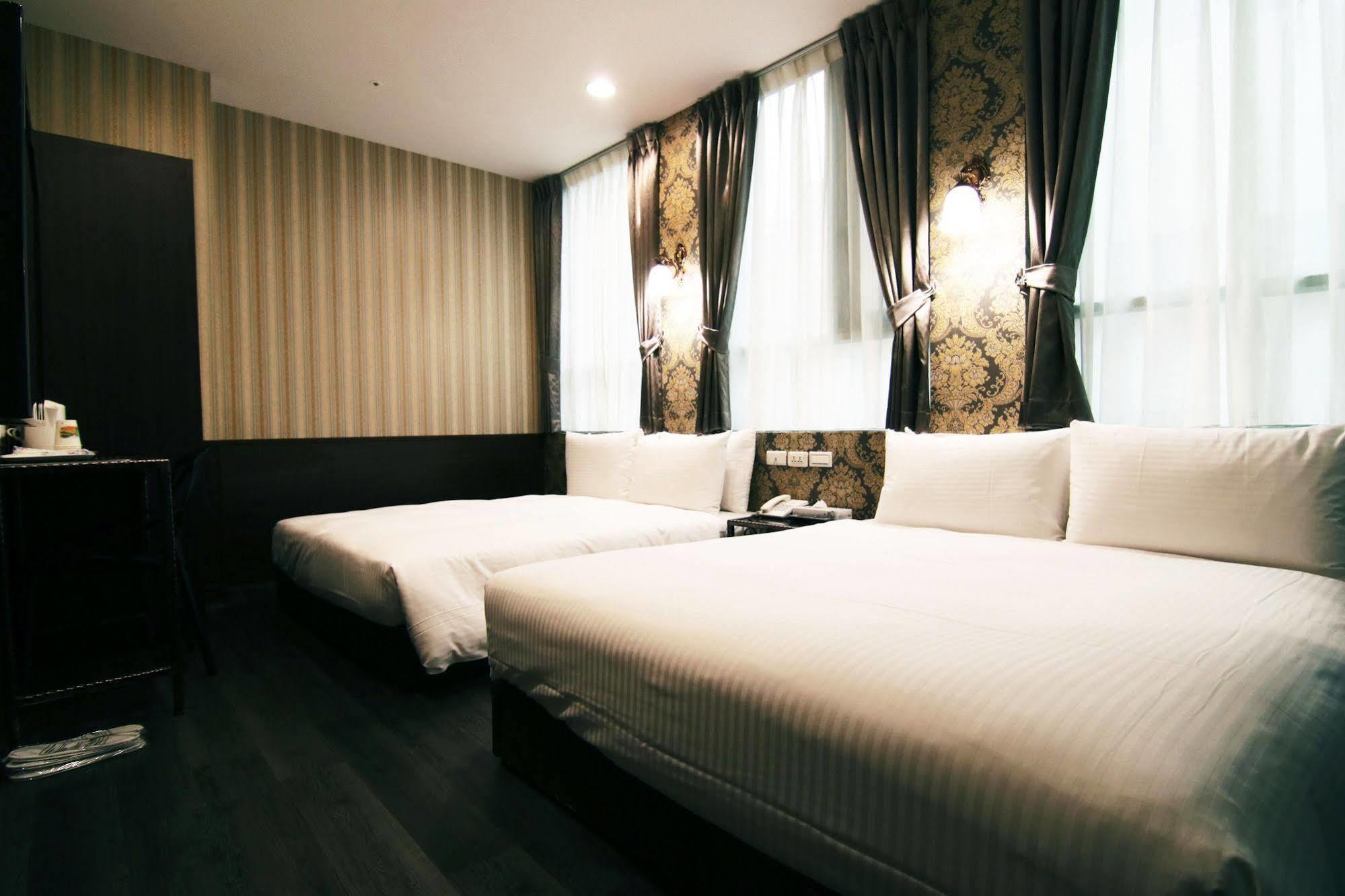 Liho Hotel Hankou Taipei Bagian luar foto